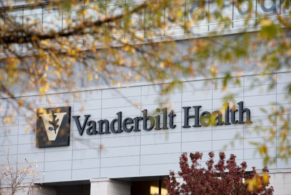Vanderbilt Health outside signage
